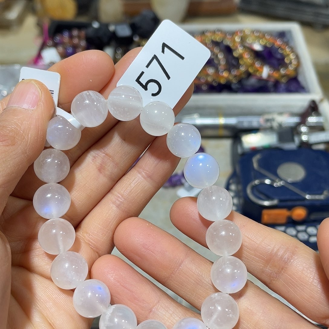 长石手串11m m未镶嵌y c 12187