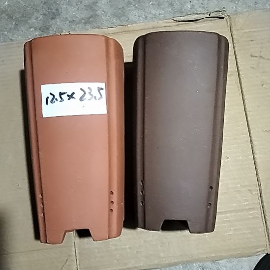 紫砂红泥紫泥四方签筒两个