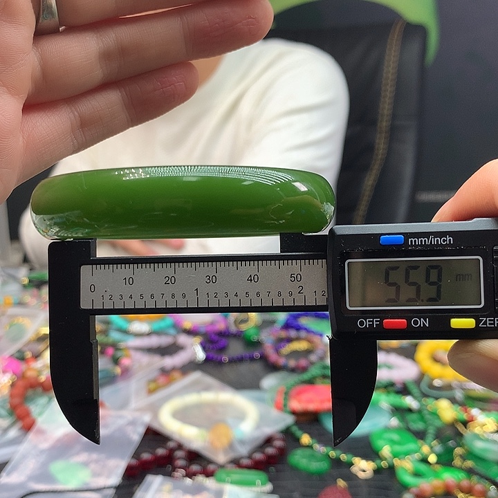 翡翠银S925镶嵌颈饰