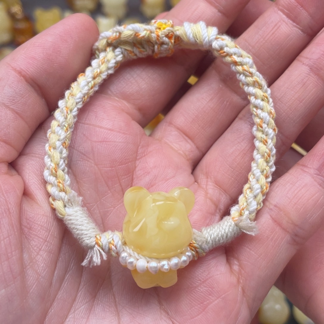 未镶嵌琥珀裸石蜜蜡