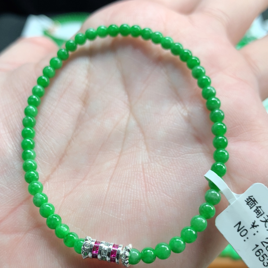 翡翠未镶嵌手链翡翠