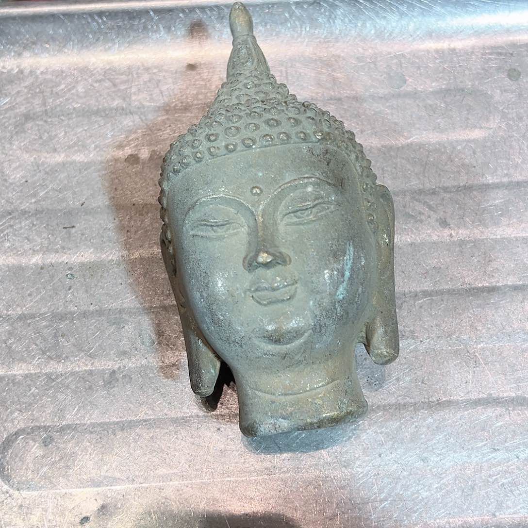 清****）黄铜摆件工艺品，