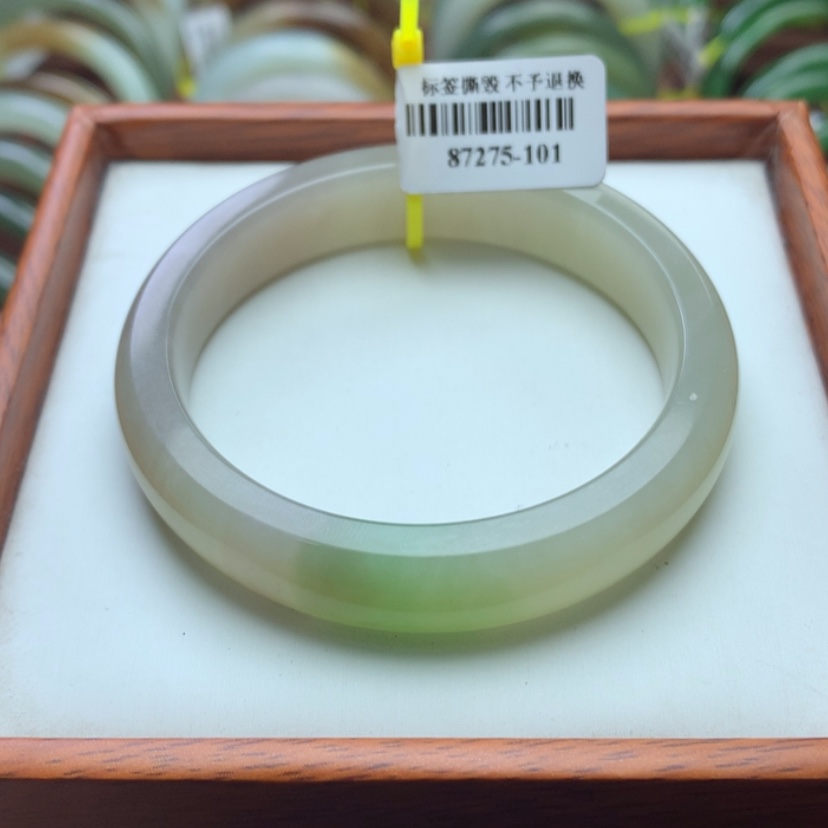 【闪购商品】和田玉手镯未镶嵌53.7