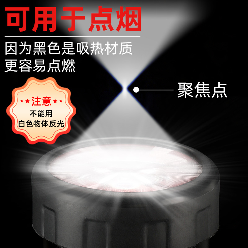 探火星耀雷神专用户外平面聚焦点烟镜片
