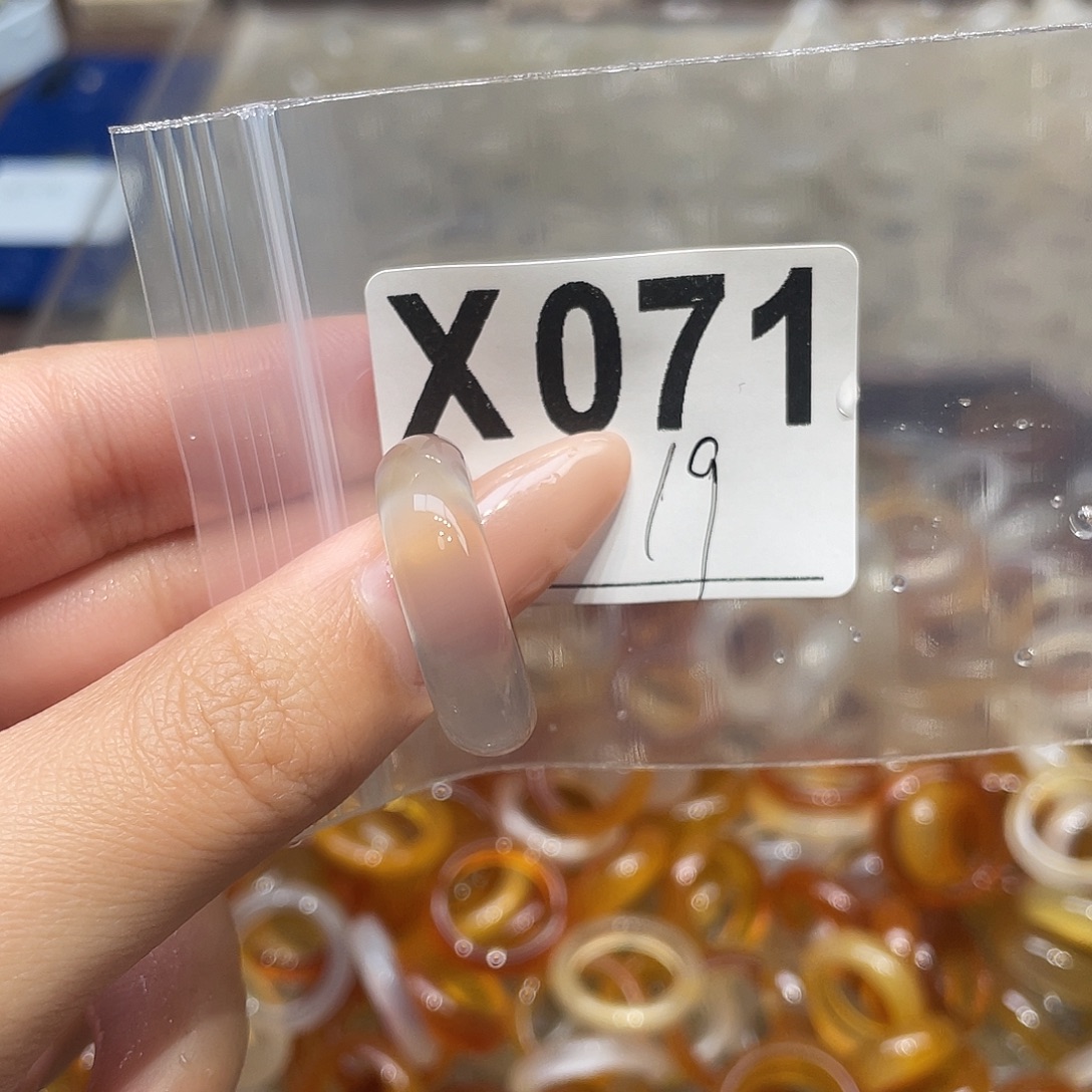 玛瑙/玉髓未镶嵌戒指071