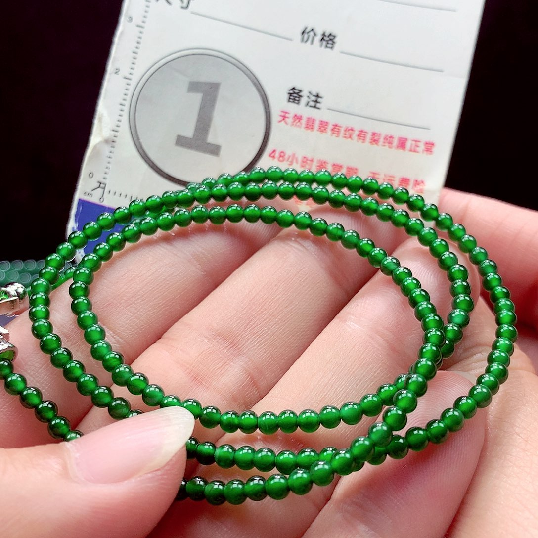 未镶嵌手链翡翠项链