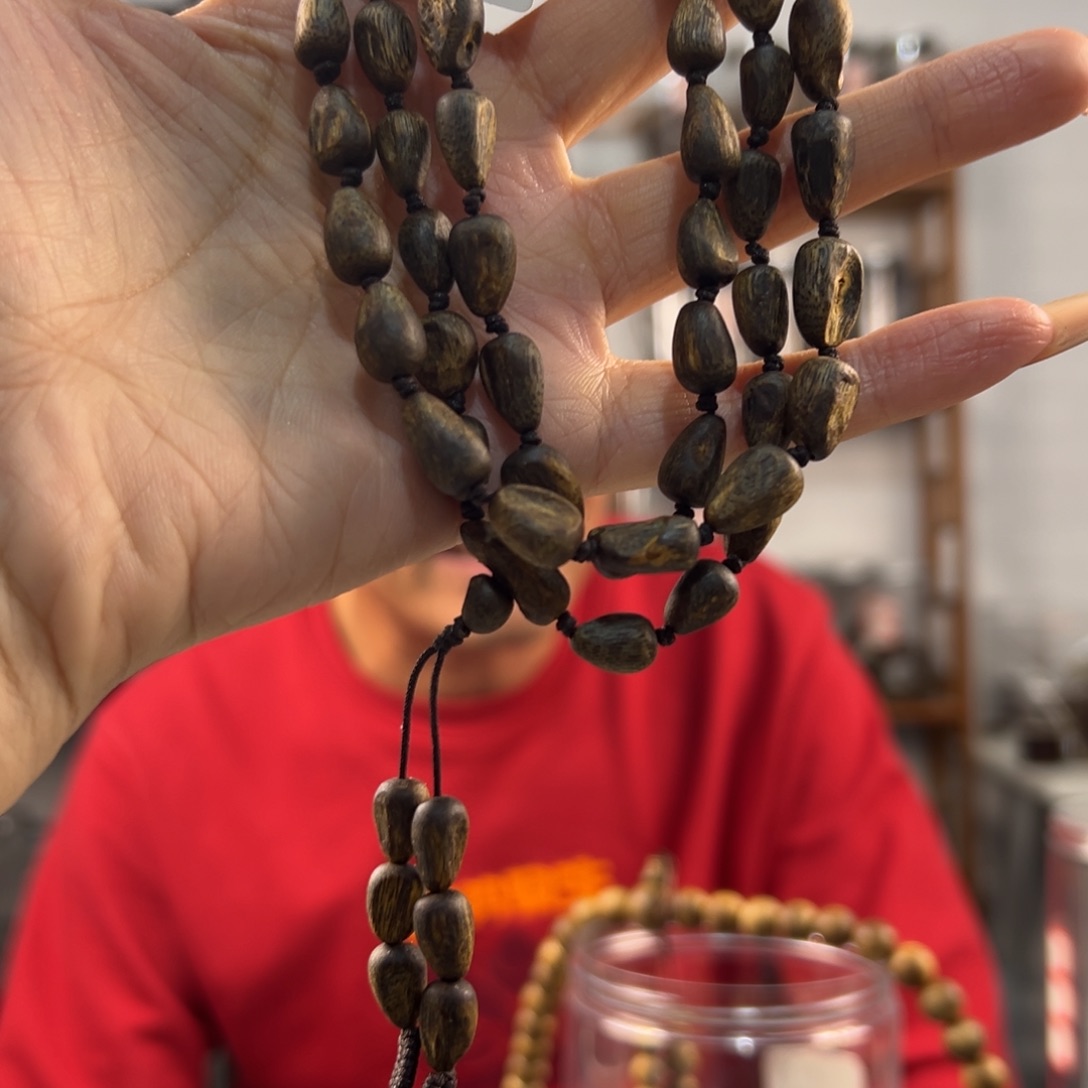 沉香手串奇楠沉香22g+树丁多多样性发一
