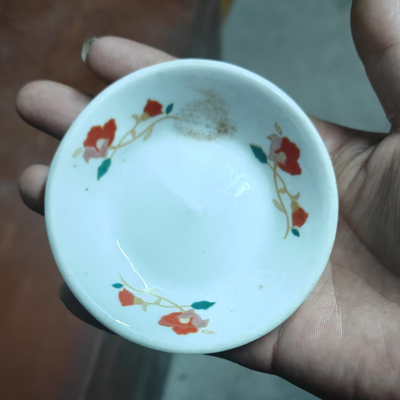 五六十年代的手工印花小蝶