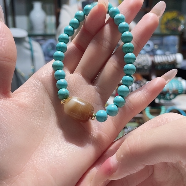 玛瑙/玉髓未镶嵌手链