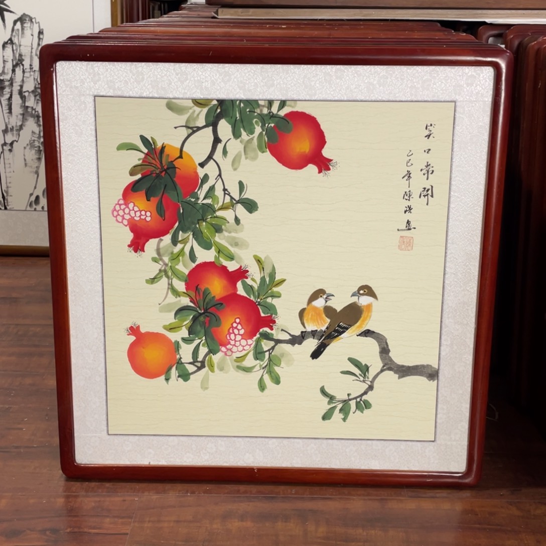 国画带框尺寸63*63厘米