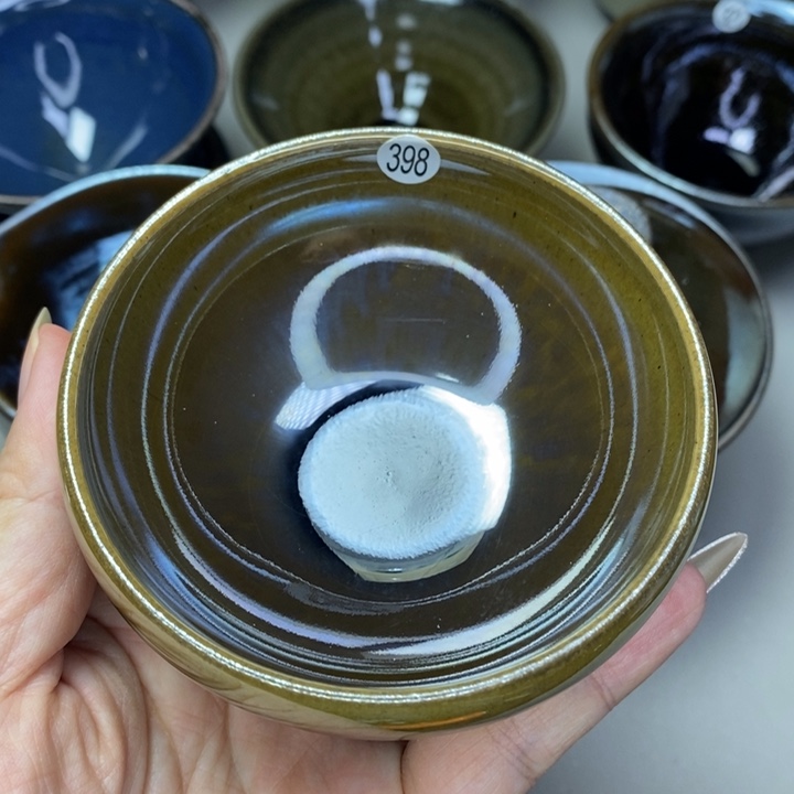 茶盏建窑建盏柴烧主人杯