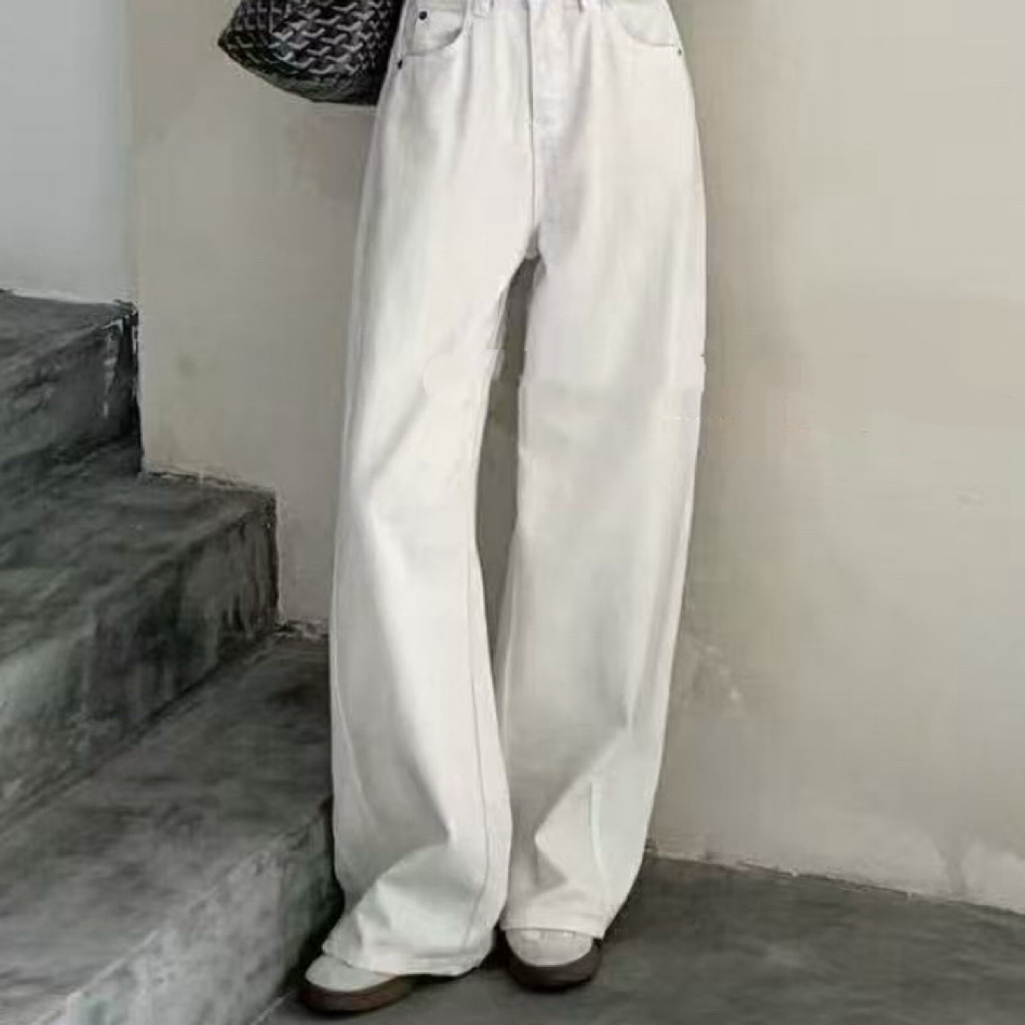 加厚绒欧货弯刀牛仔裤《自然风》