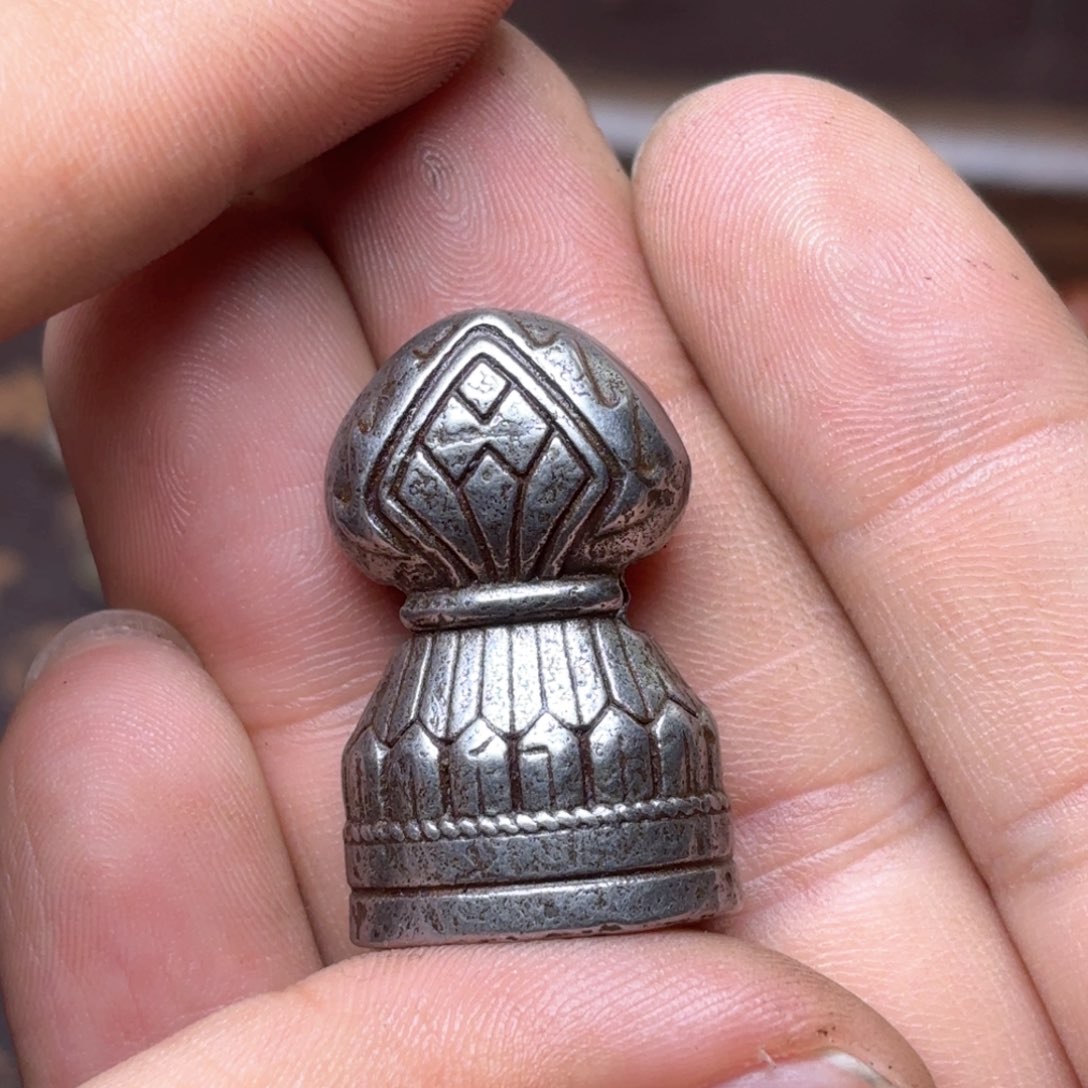 铜星月菩提挂件菩提