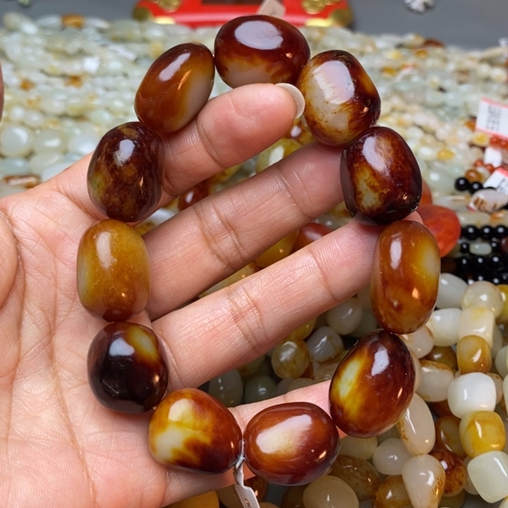 和田玉手链未镶嵌