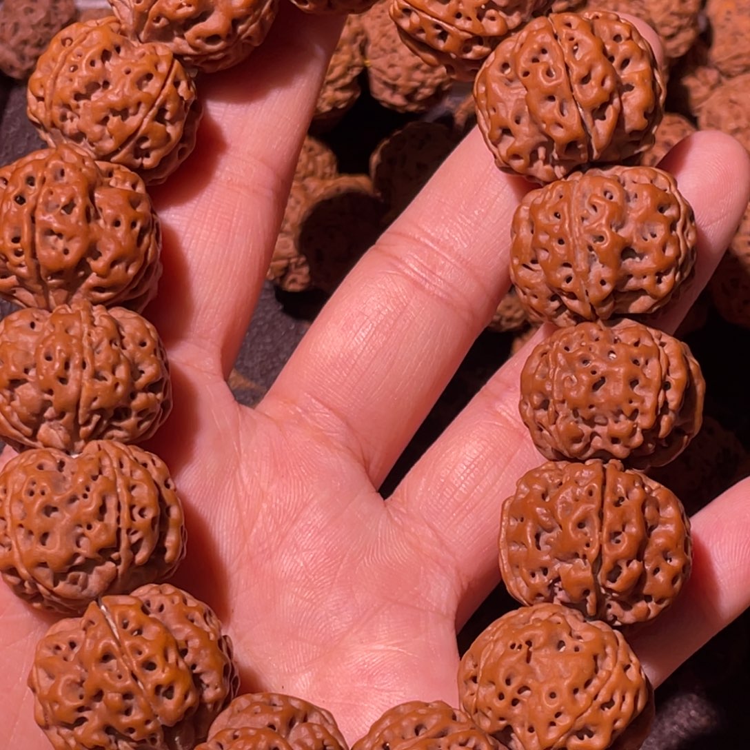 记***彩金刚菩提吊坠大金刚