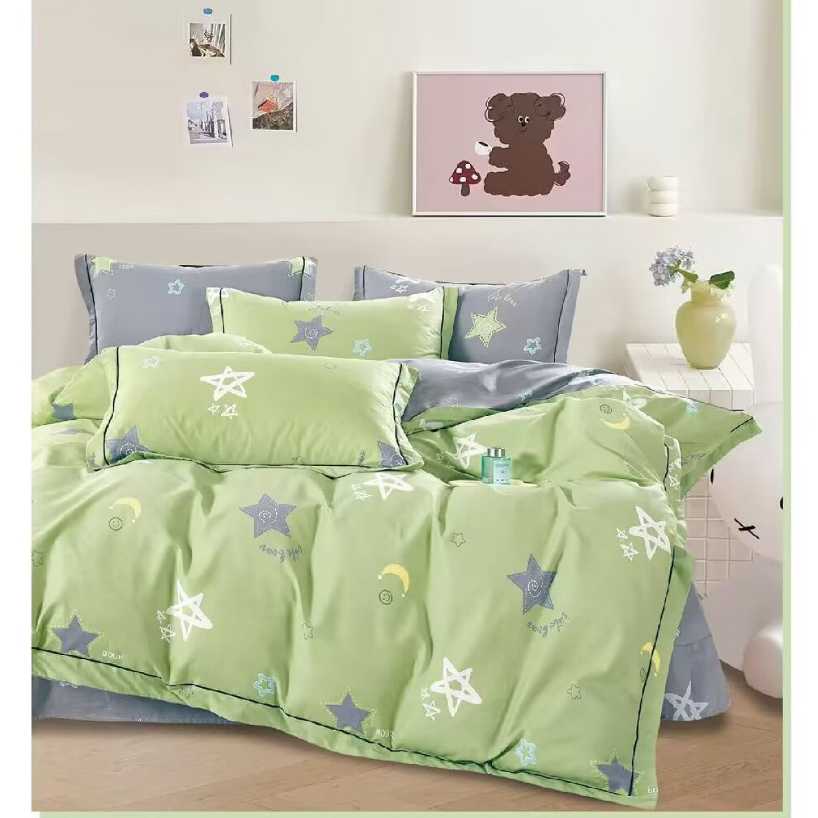 追梦家纺高支高密斜纹棉（星月）舒适升级时尚