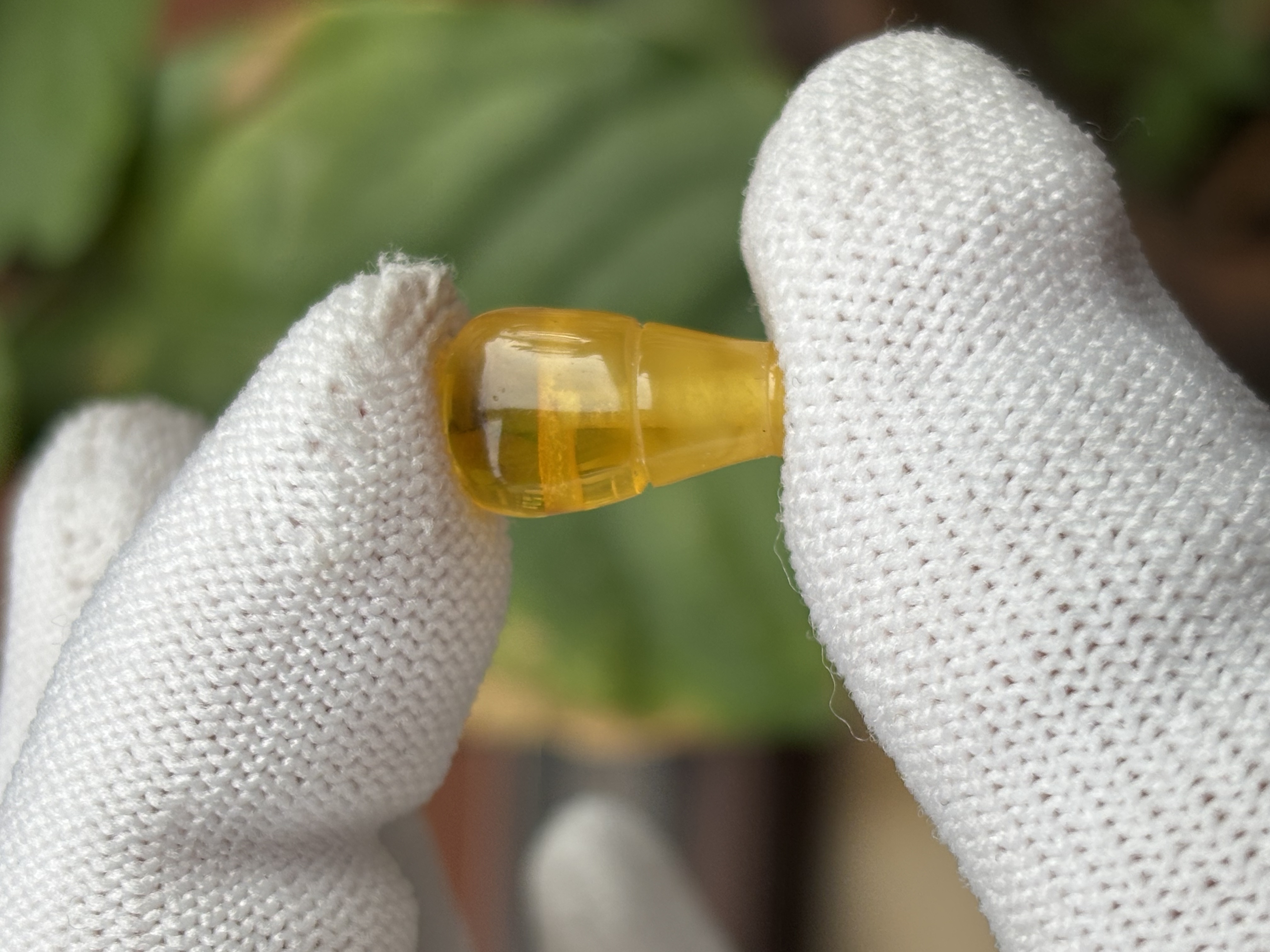 5289天然蜜蜡琥珀三通配饰9.4x6.9x16.4mm