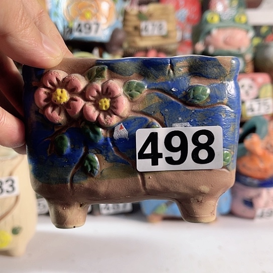 红陶多肉植物花盆