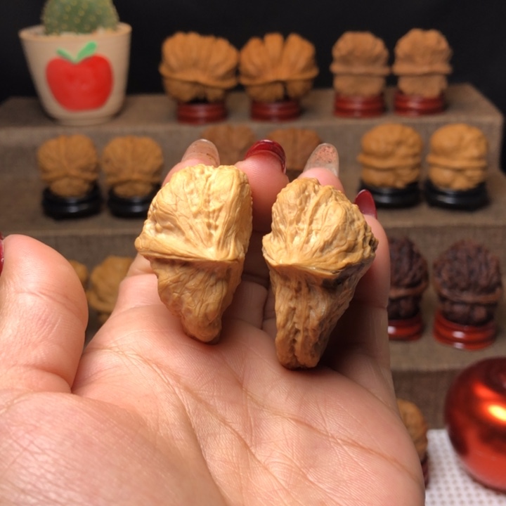 文玩核桃把件23蛇头