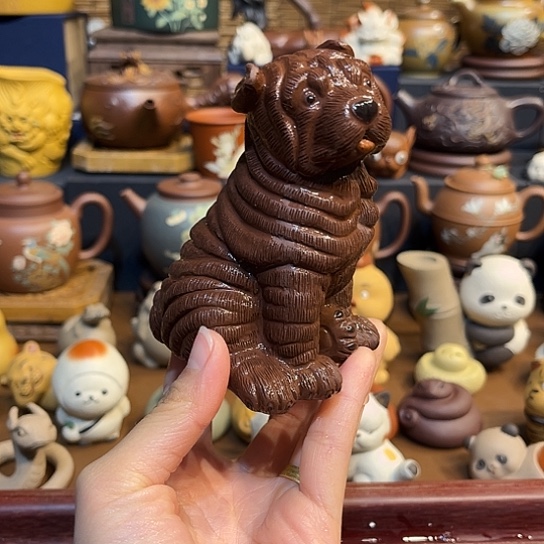 紫砂茶杯紫砂茶宠