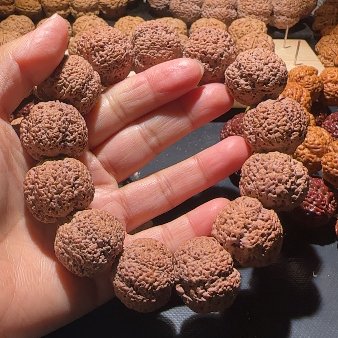 金刚菩提手串简****26菠萝蜜