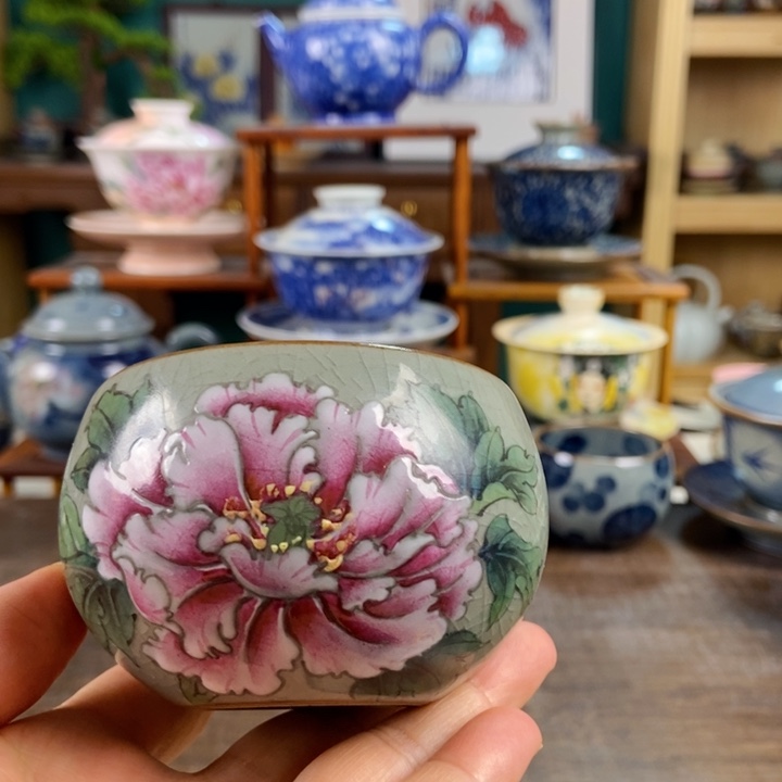 瓷片手工制作工艺精湛等特点