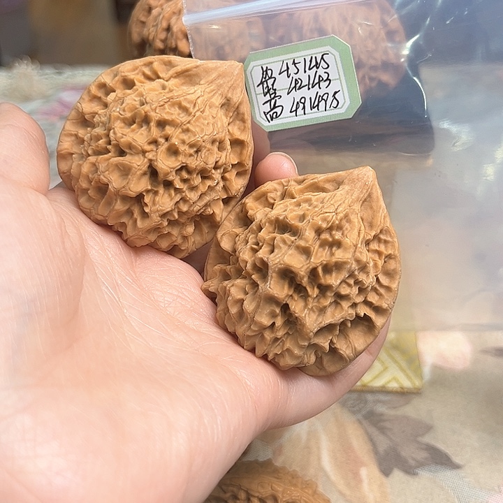 文玩核桃把件官帽