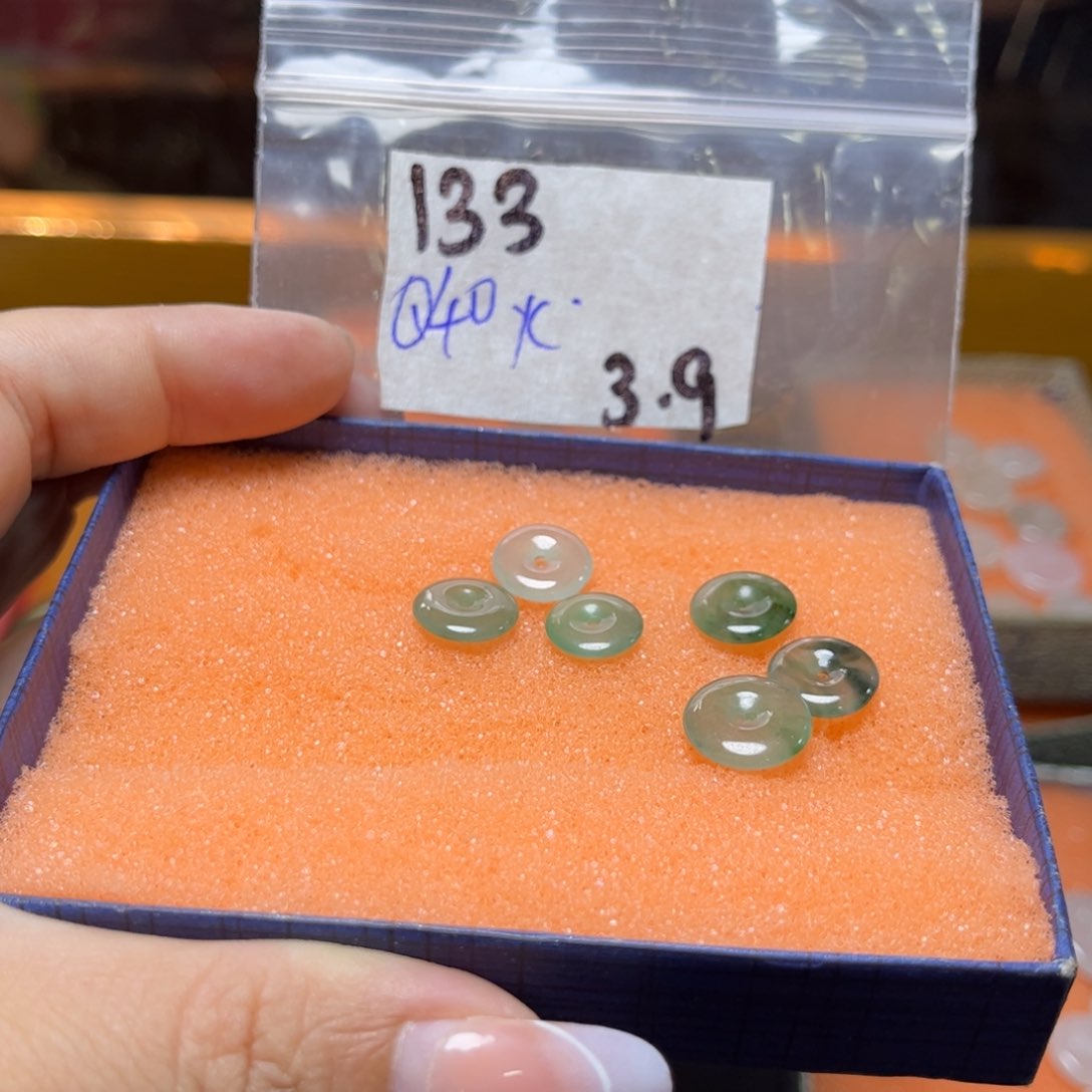 定制翡翠未镶嵌火*不