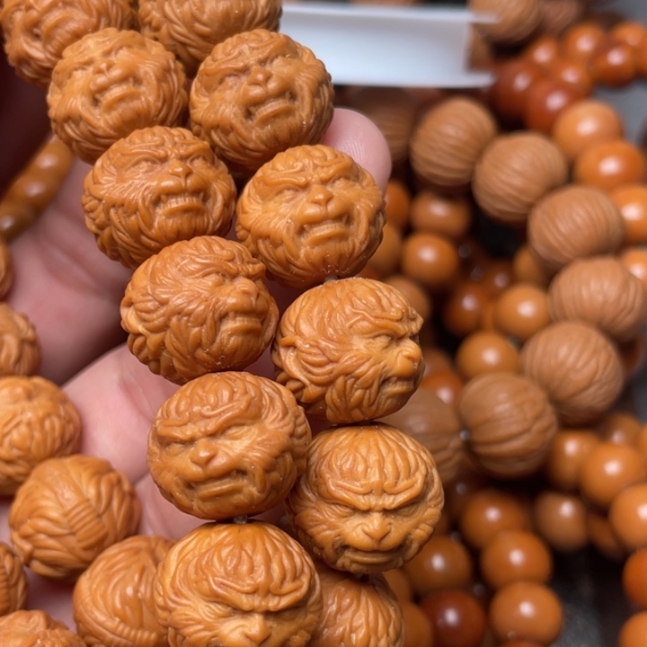 猴头核桃手串～**～黑神