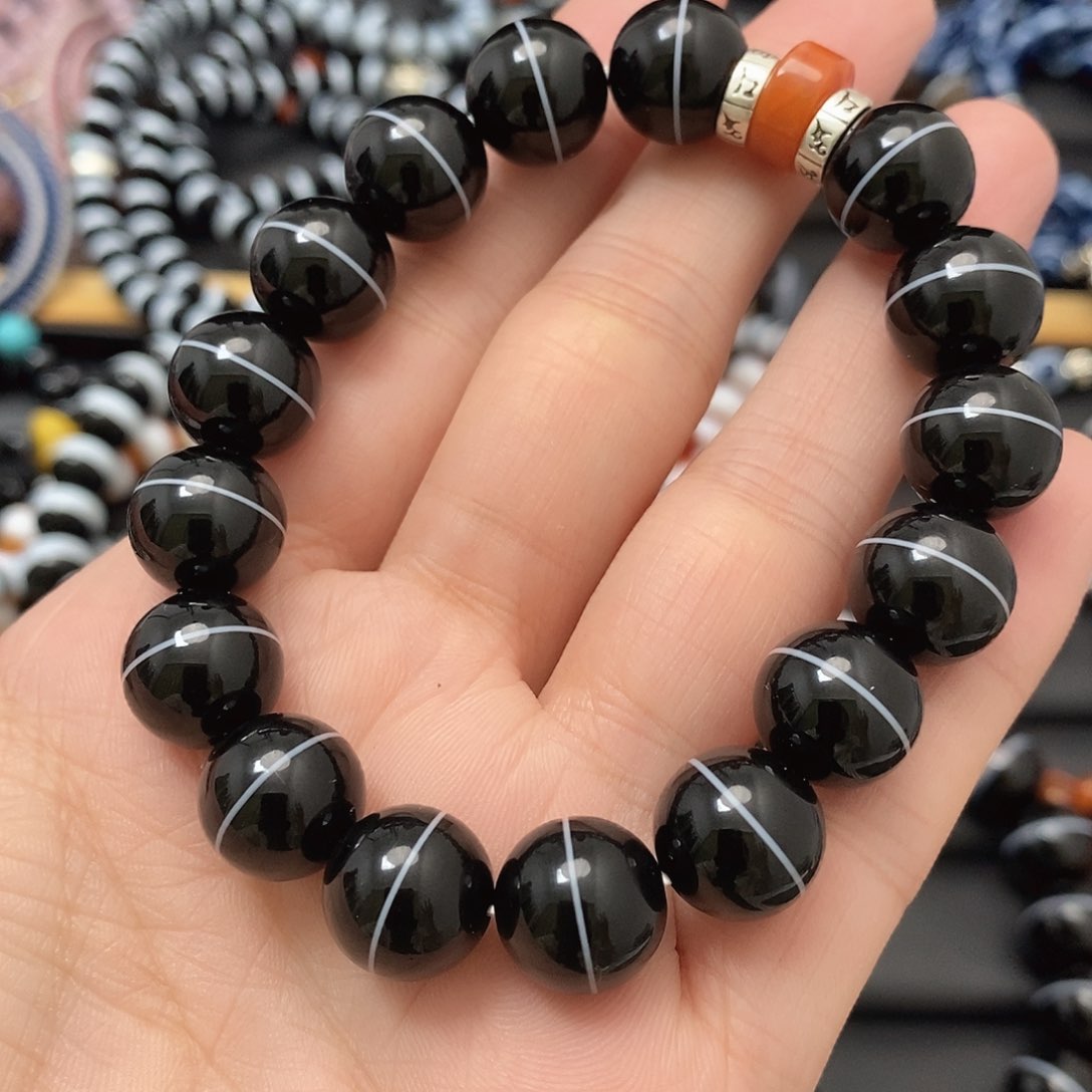 玛瑙/玉髓玛瑙手串未镶嵌