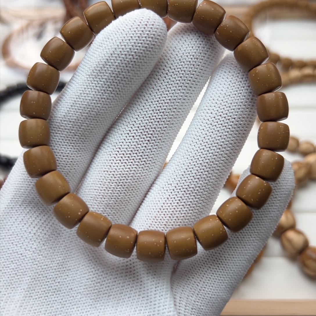 紫金鼠手串1**79实心鼠直切b