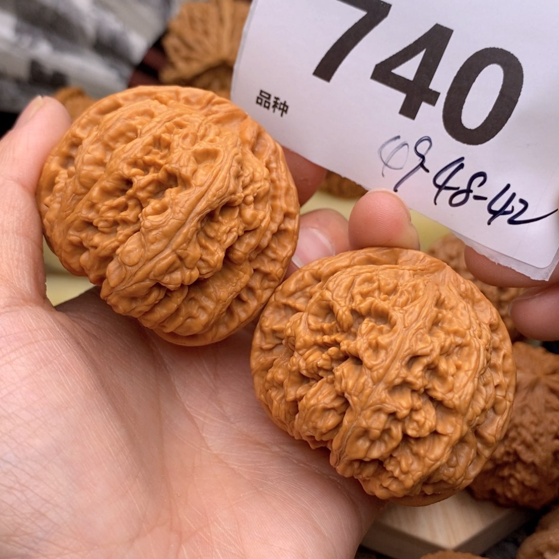 文玩核桃把件740号49全粗筋