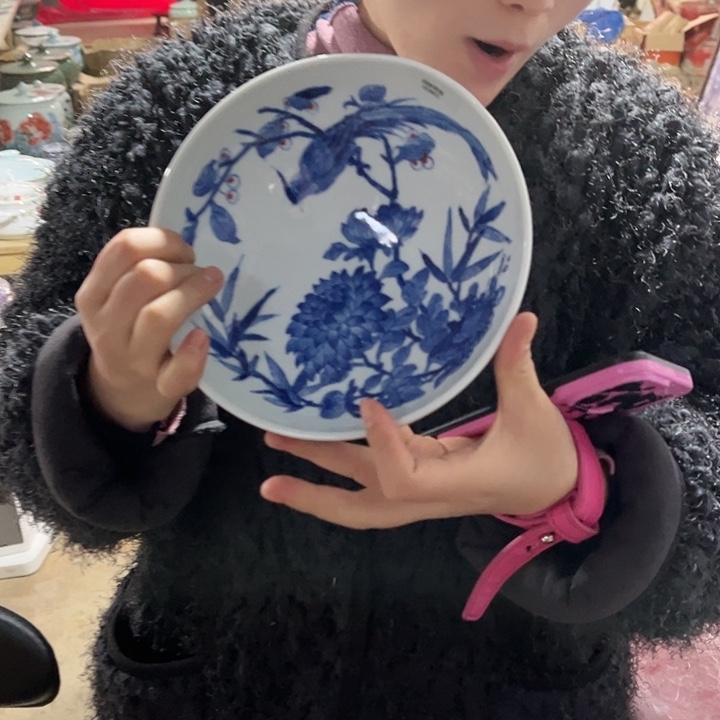 瓷片景德镇陶瓷果盘