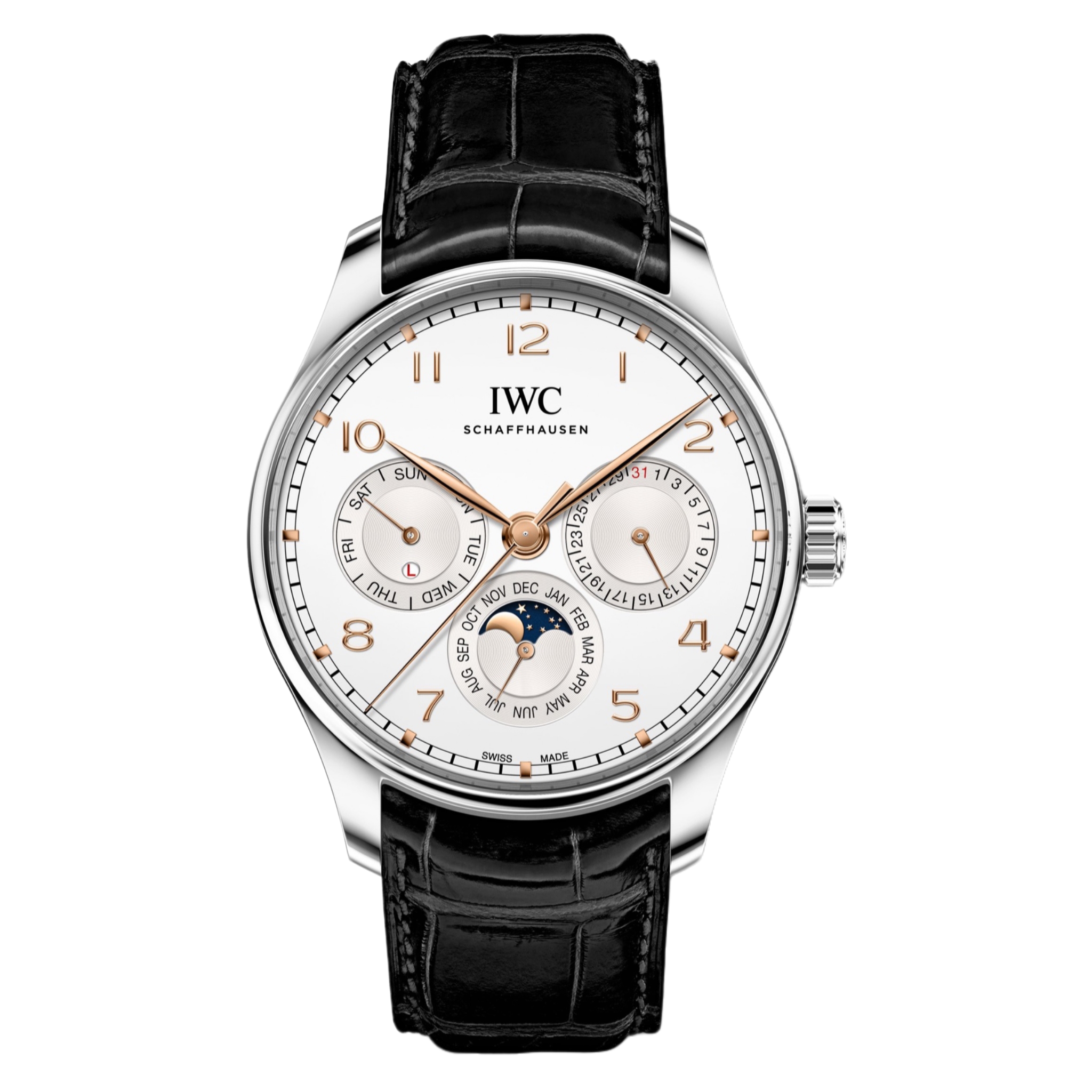 99新 IWC/万国 21年全套/万国葡萄牙IW344203万年历
