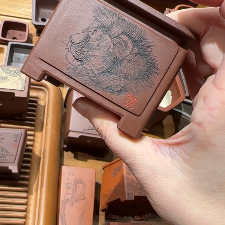 紫砂花盆°*°全手工制作