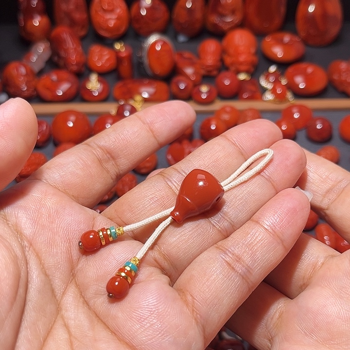 Z***a南红玛瑙未镶嵌配饰套餐