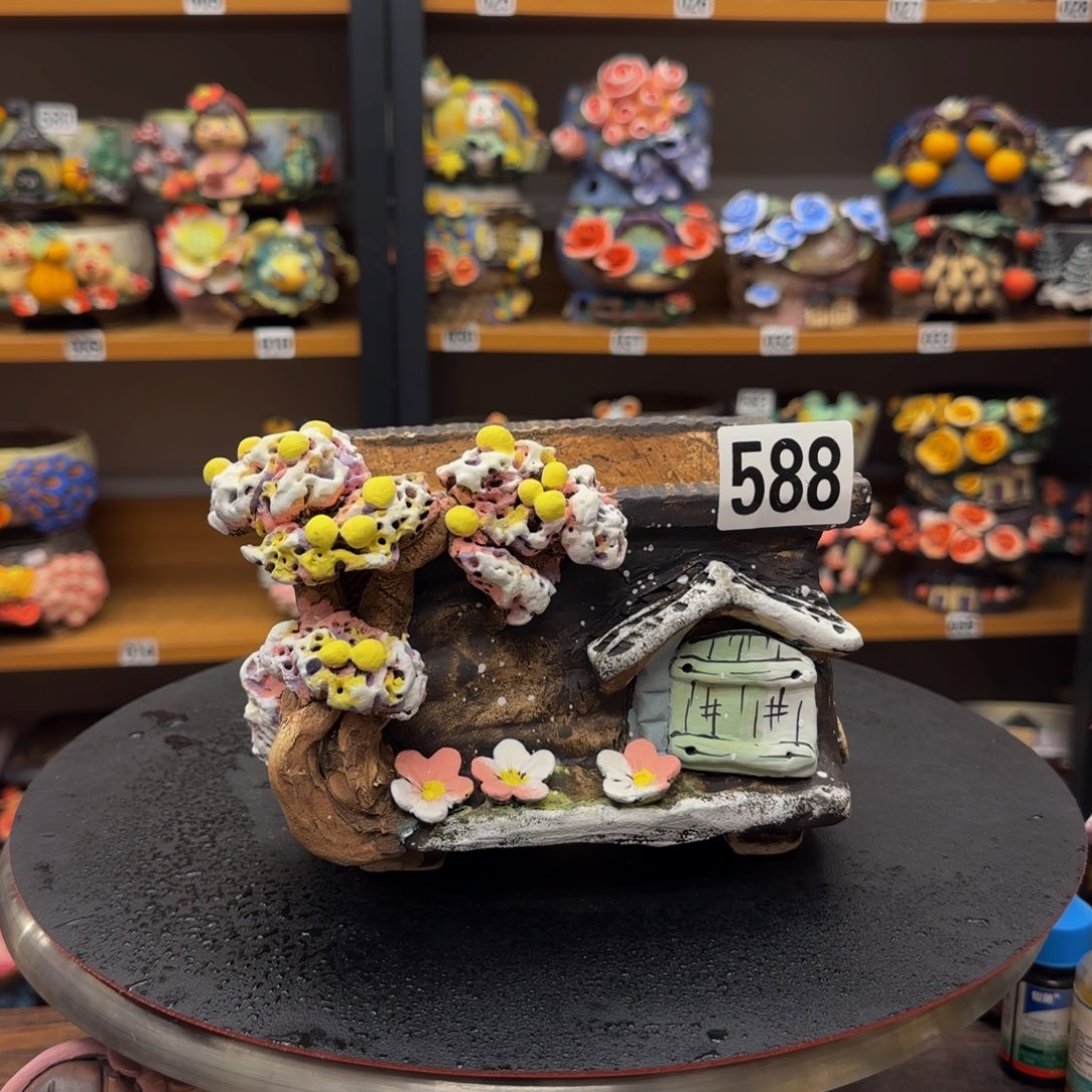 【闪购商品】粗陶手捏