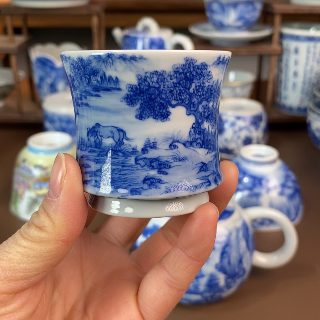 景德镇陶瓷手工手绘