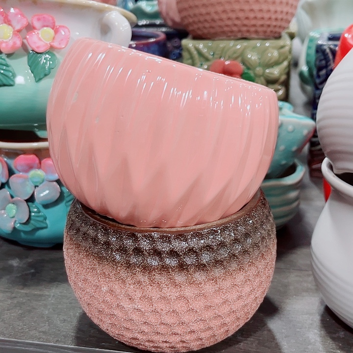 多肉陶瓷花盆满10元包邮