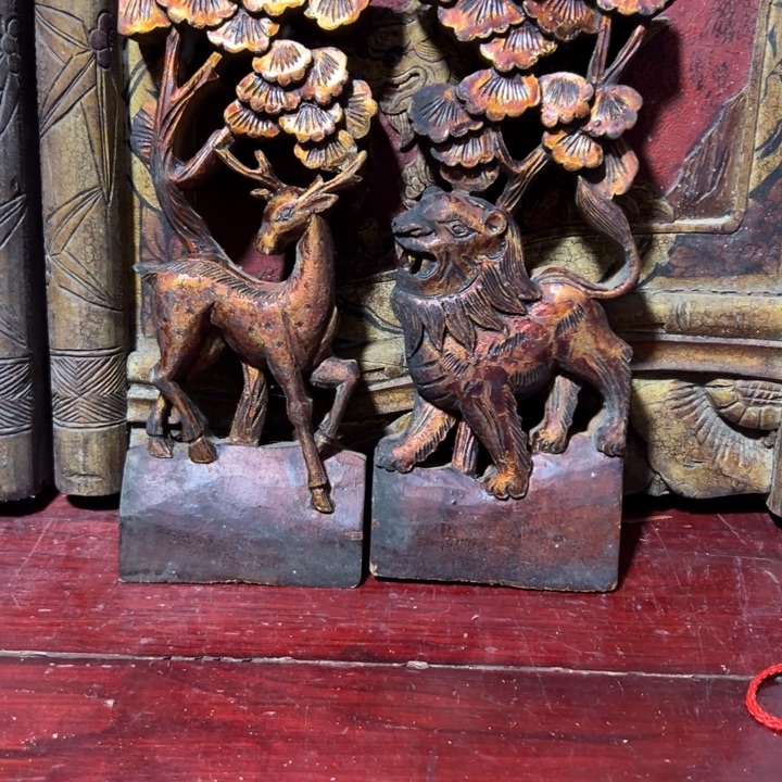 木***楷木木雕工艺品摆件