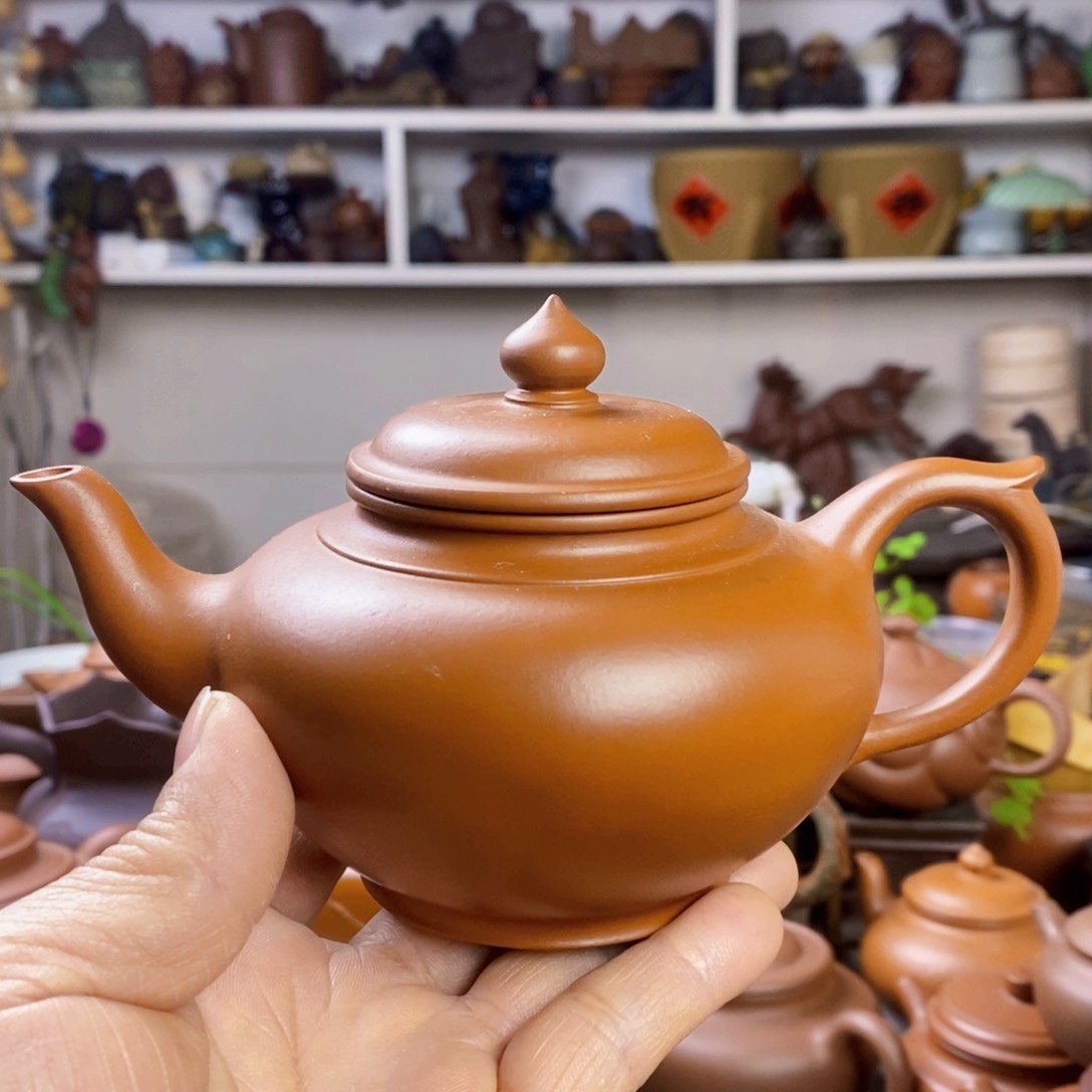 朱泥茶壶用****2原矿紫砂