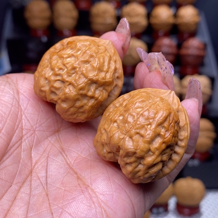 文玩核桃把件公子帽45号