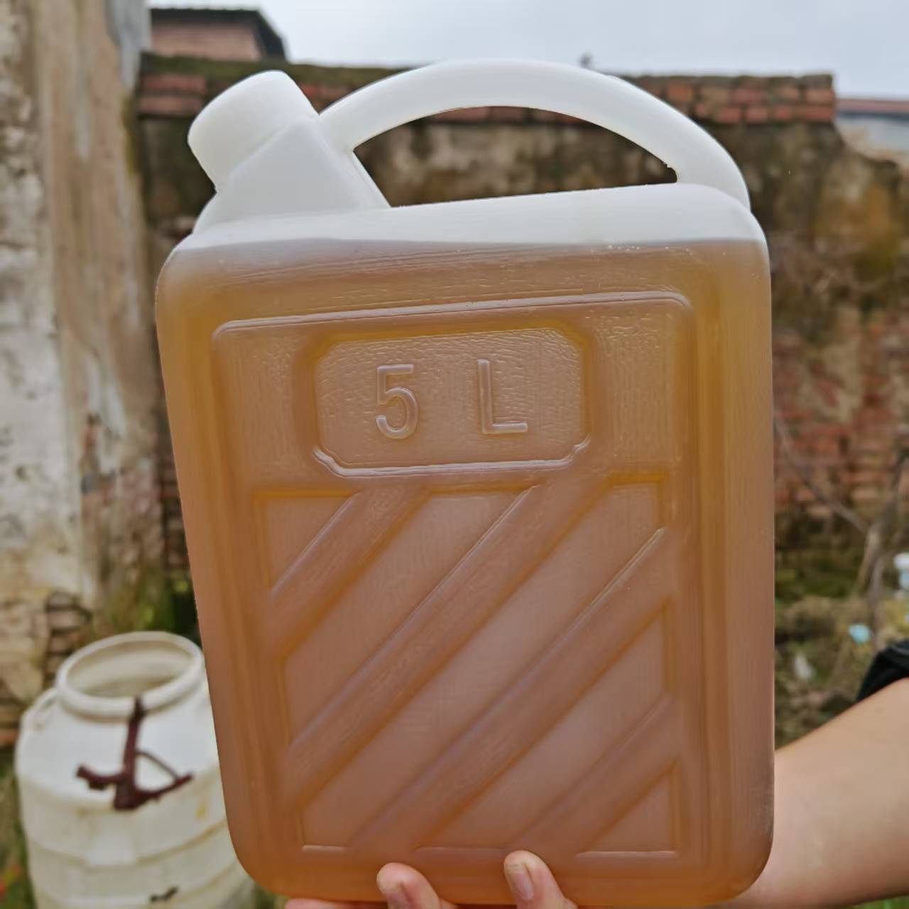 农家土榨纯花生油一级花生油炒菜烹饪凉拌食用油大桶