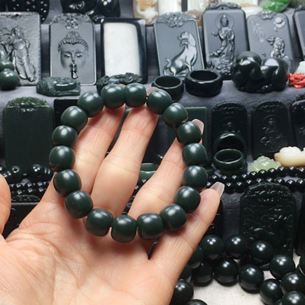 【闪购商品】和田玉手串未镶嵌