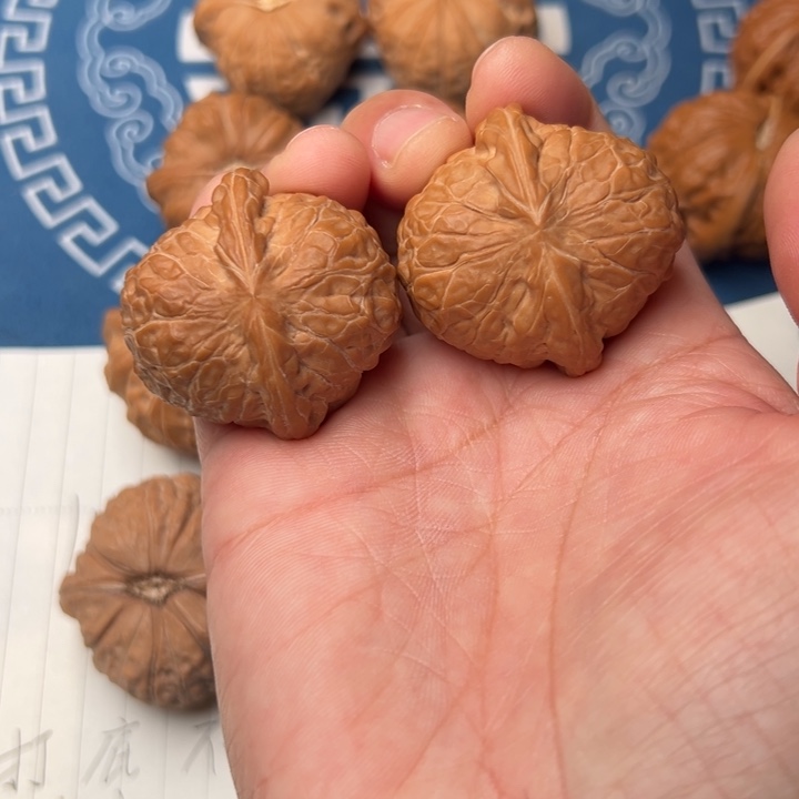 把件文玩核桃桃***茶南瓜