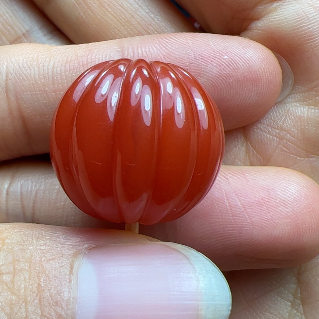 南红玛瑙瓜珠未镶嵌