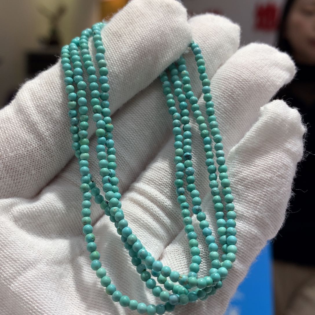绿松石长链未镶嵌