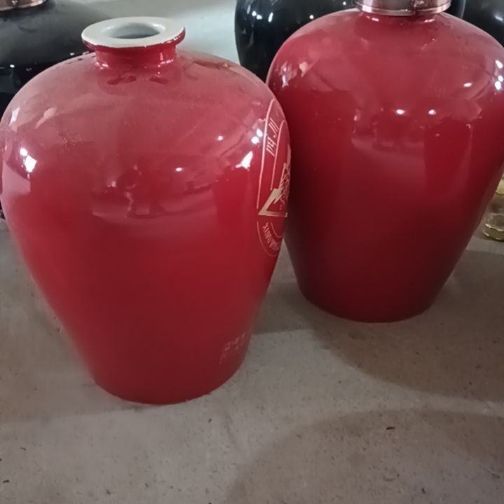 缸十斤酒坛带金属盖二个