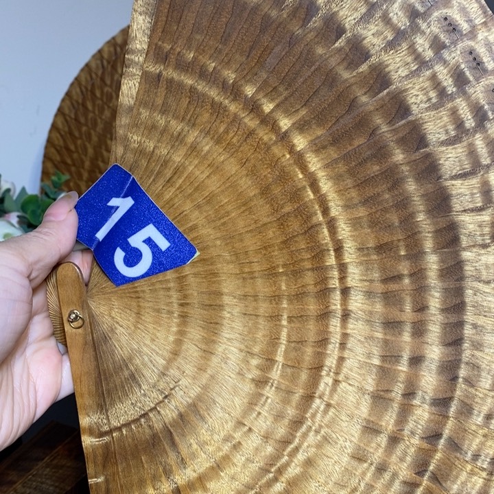 金丝楠周*子金丝楠木扇子