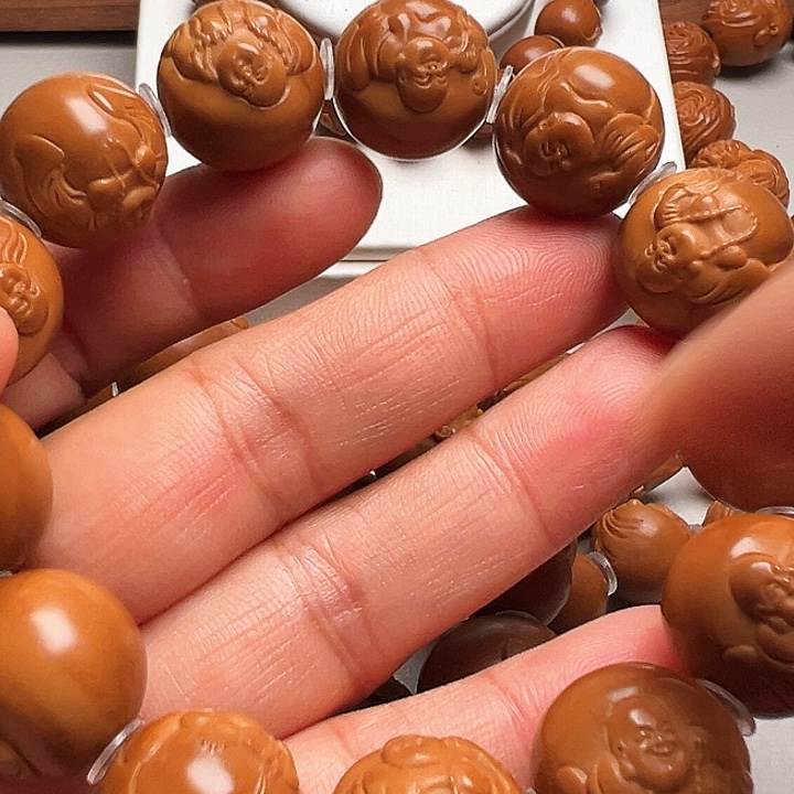 手串/手链橄榄核正圆弥勒